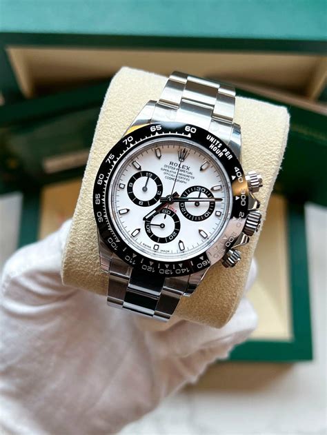 rolex daytona pands|Rolex daytona panda retail price.